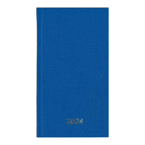 Picture of DIARY WALLET SIZE BLUE 2024